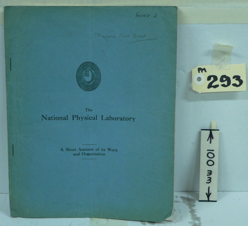 Booklet - The National Physical Laboratory