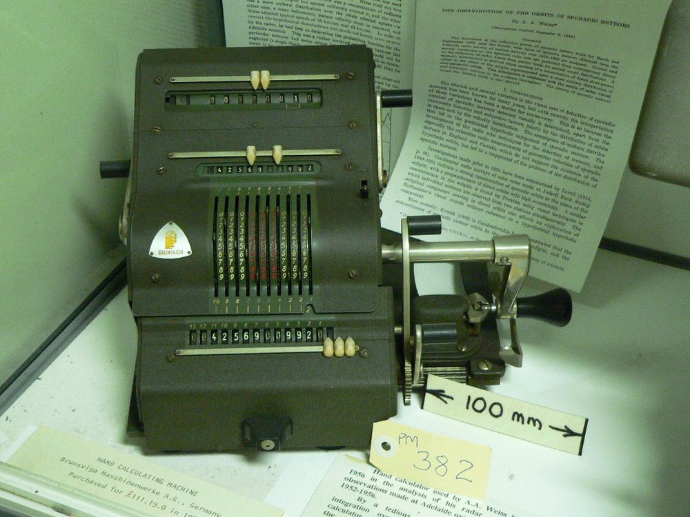 Calculator - Hand operated