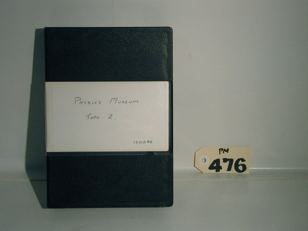 Recording - Physics Museum - Tape 2