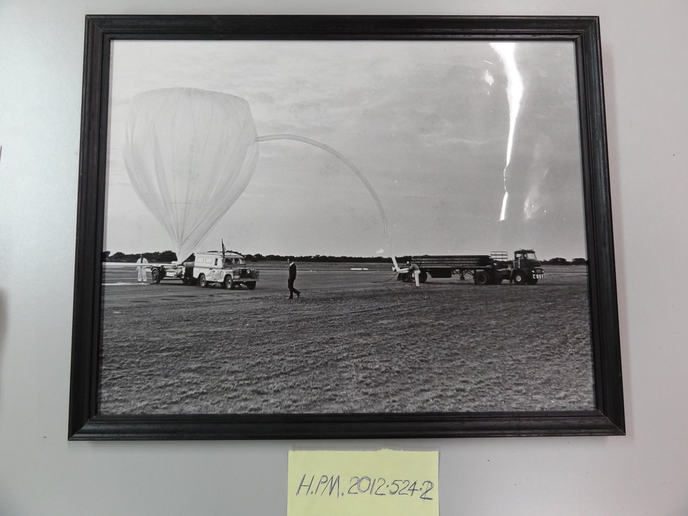 Weather Balloon Being Inflated