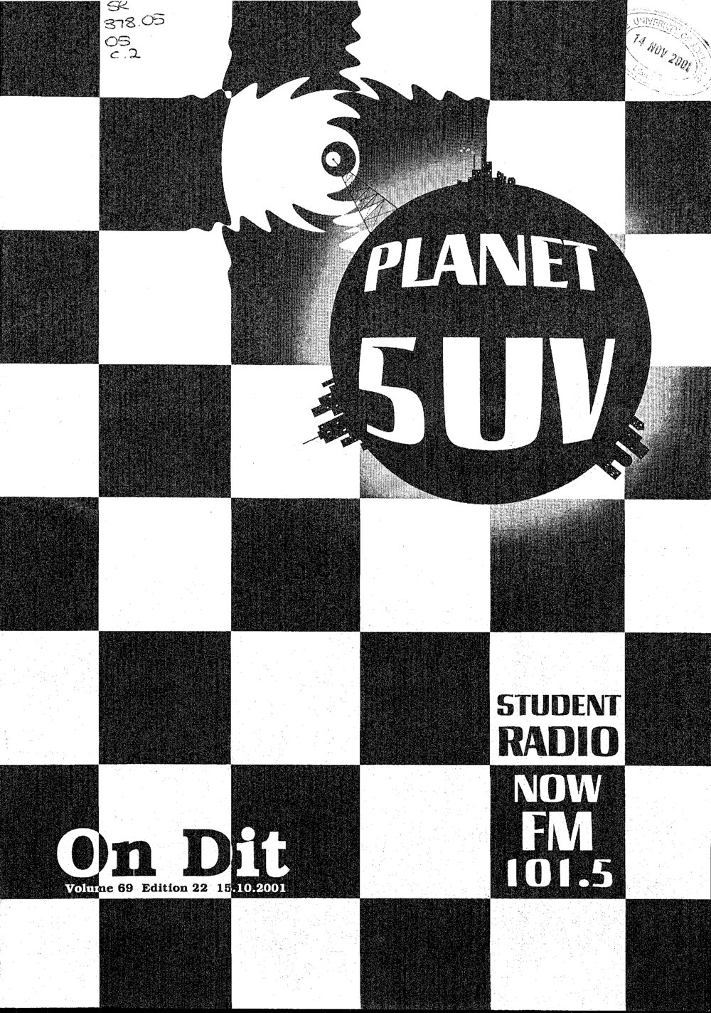 On Dit. Volume 69, Issue 22