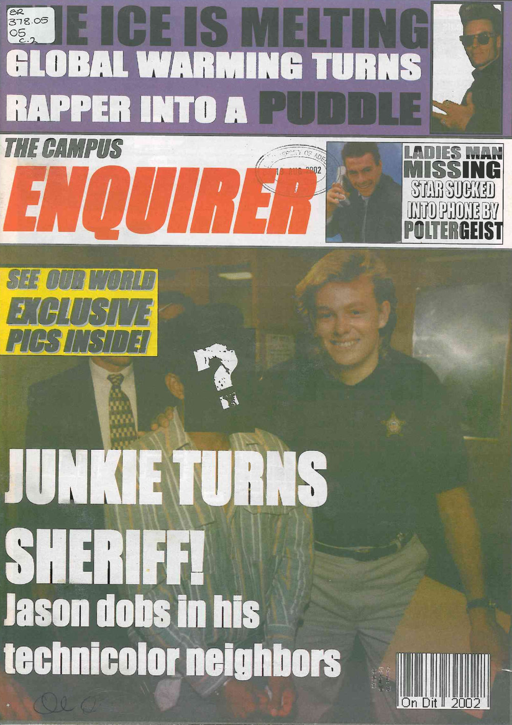 On Dit. Volume 70, Issue 10