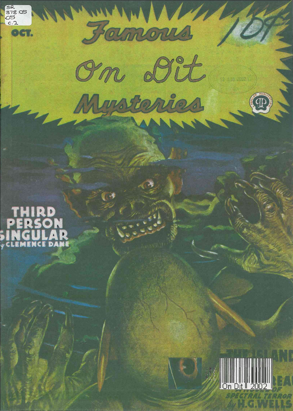 On Dit. Volume 70, Issue 12