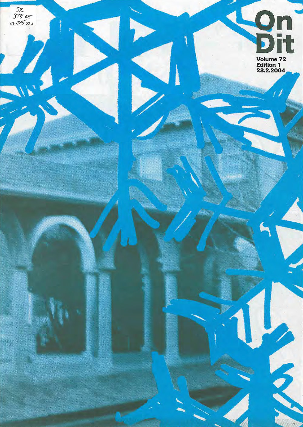 On Dit. Volume 72, Issue 1