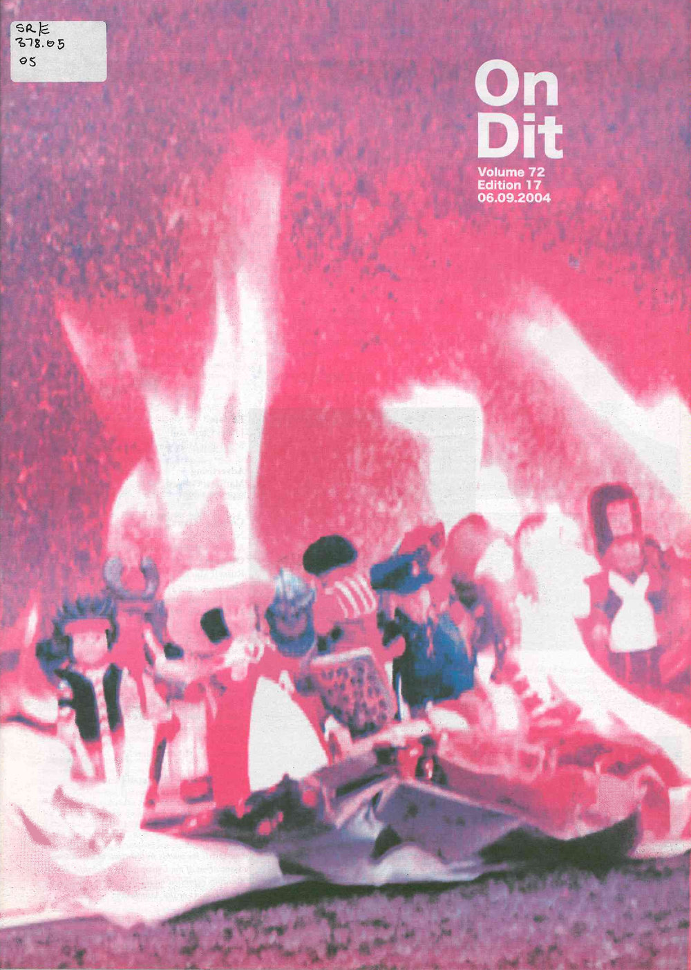 On Dit. Volume 72, Issue 17