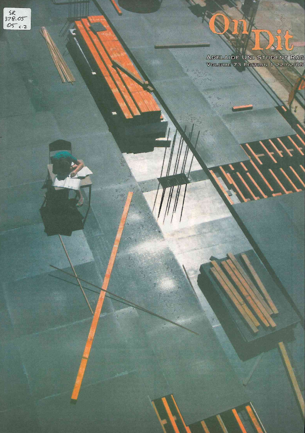 On Dit. Volume 73, Issue 1