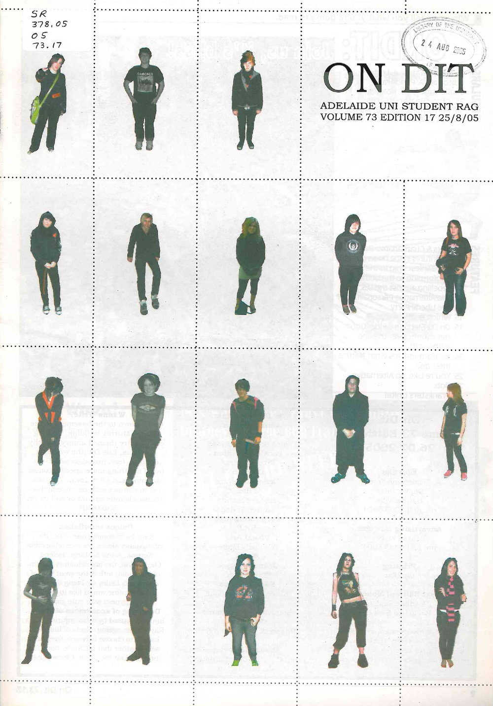 On Dit. Volume 73, Issue 17