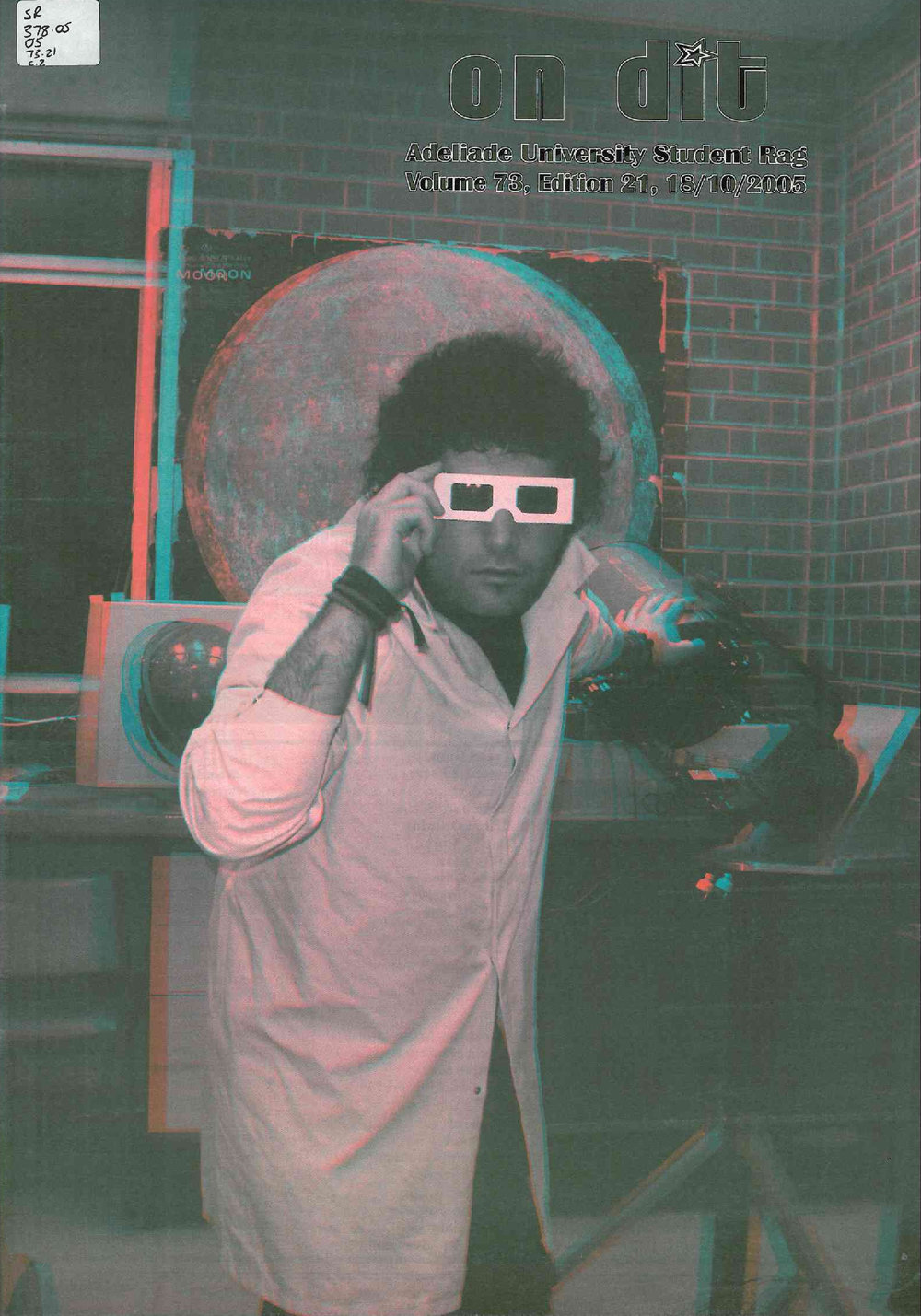 On Dit. Volume 73, Issue 21