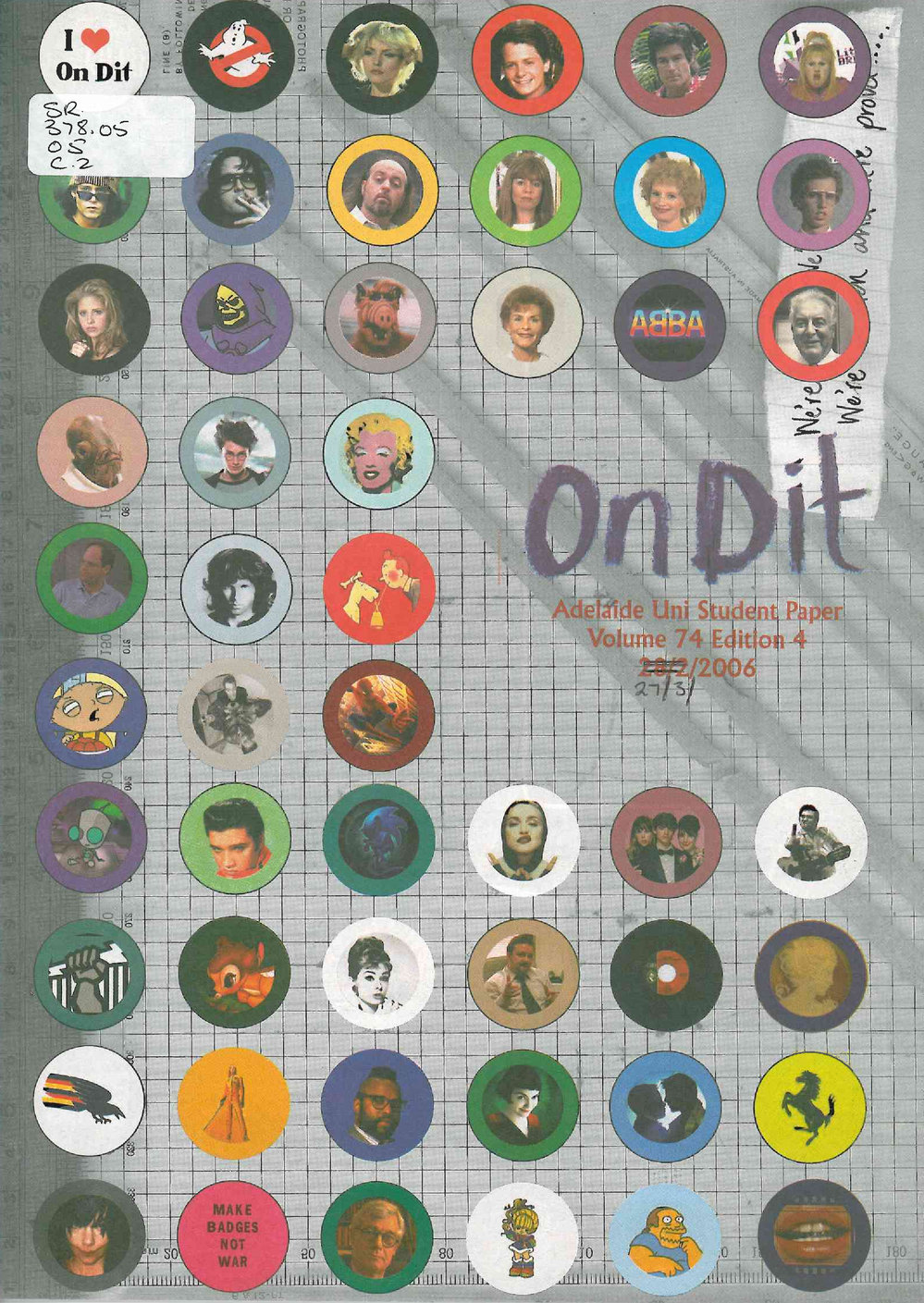 On Dit. Volume 74, Issue 4