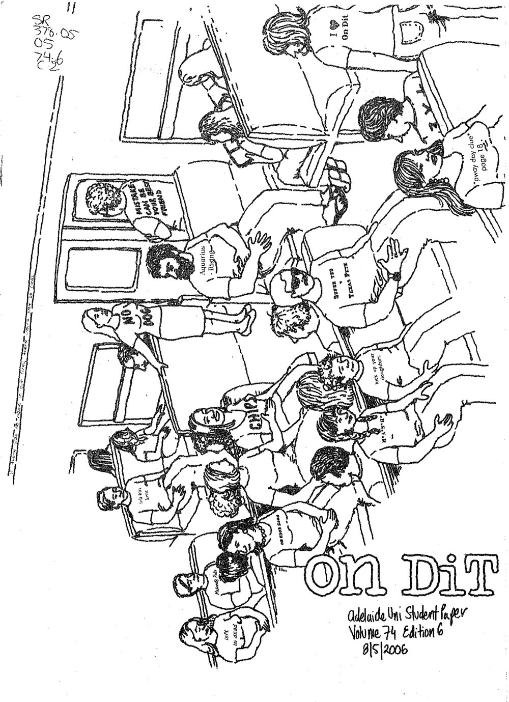 On Dit. Volume 74, Issue 6