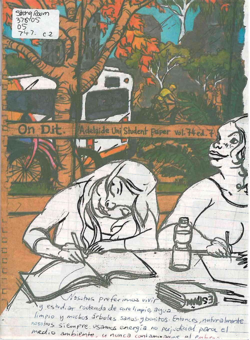 On Dit. Volume 74, Issue 7