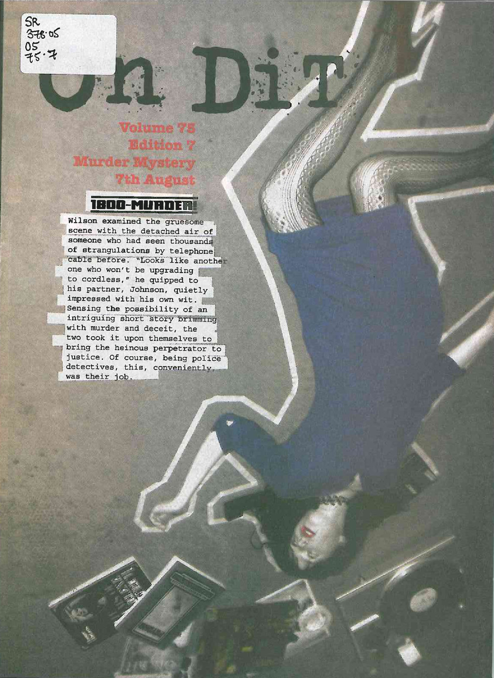 On Dit. Volume 75, Issue 7