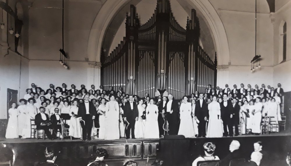 Concert in Elder Hall, 1911