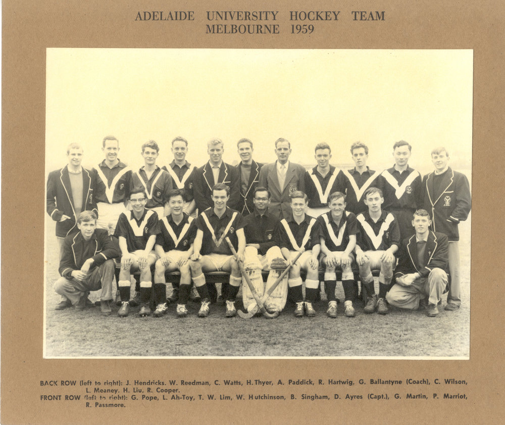 Intervarsity Hockey Team, 1959