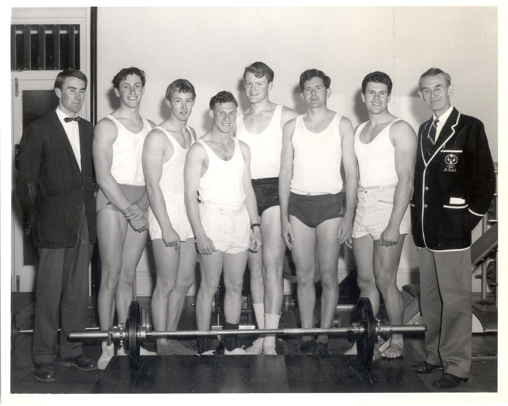 Intervarsity Weight Lifting Team, 1960