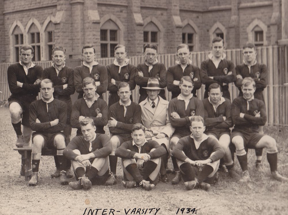 Intervarsity Rugby Football Team, 1934