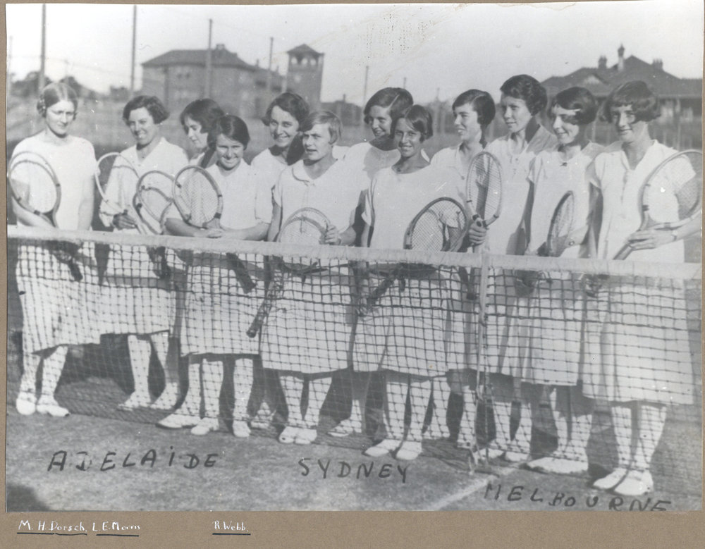 Intervarsity Tennis Teams, 1927 - Adelaide, Sydney &amp; Melbourne