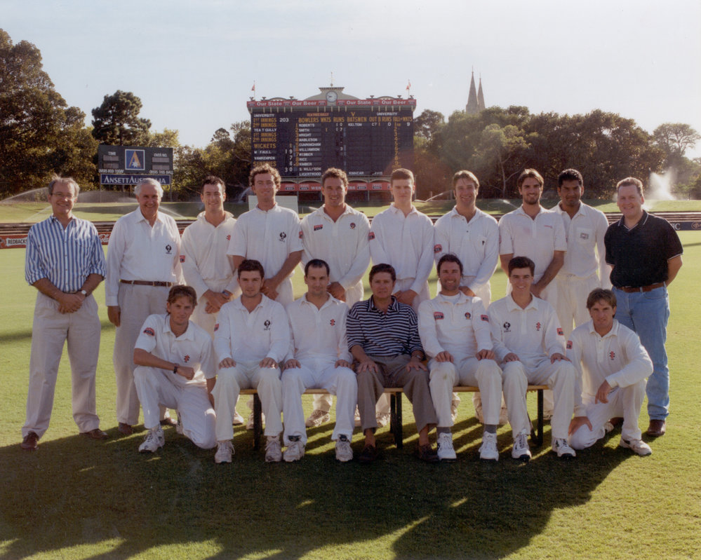 Adelaide University Cricket Club A Grade Team, 1997-98