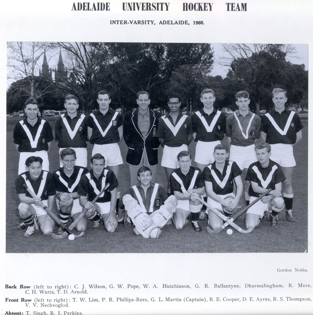 Intervarsity Hockey Team, 1960