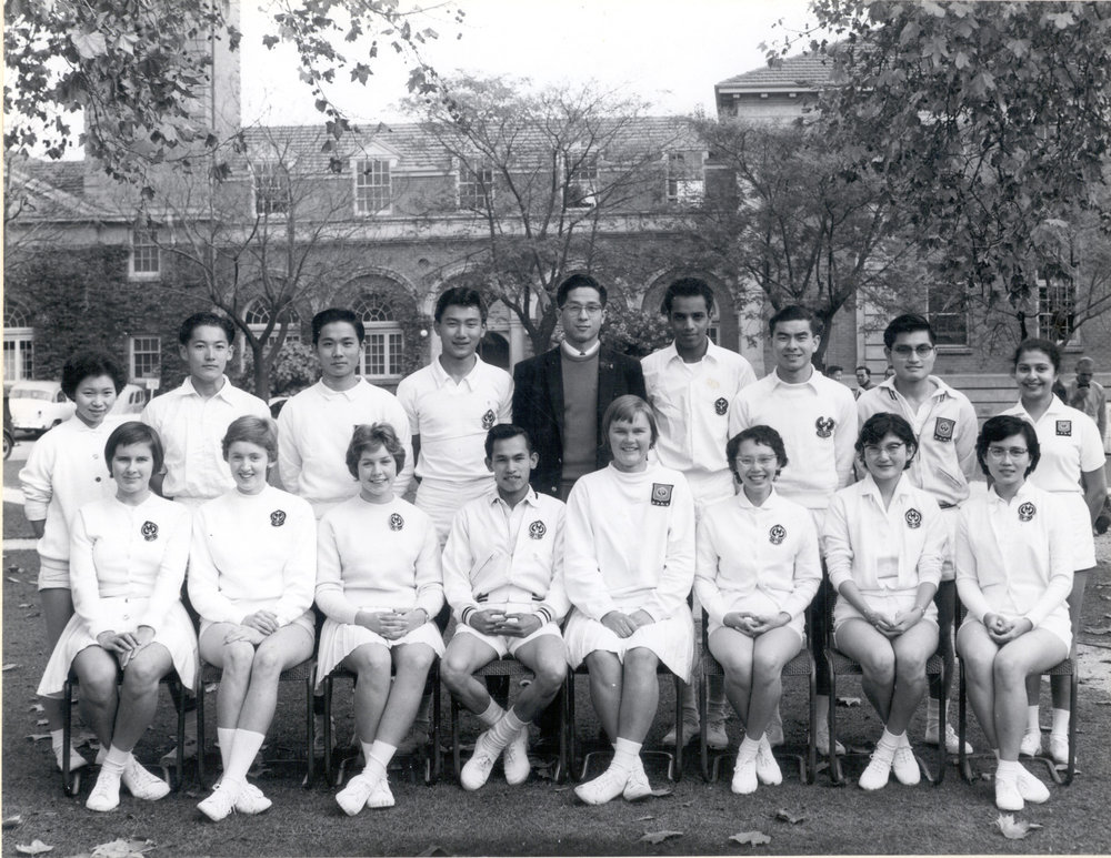Intervarsity Badminton Team, 1960
