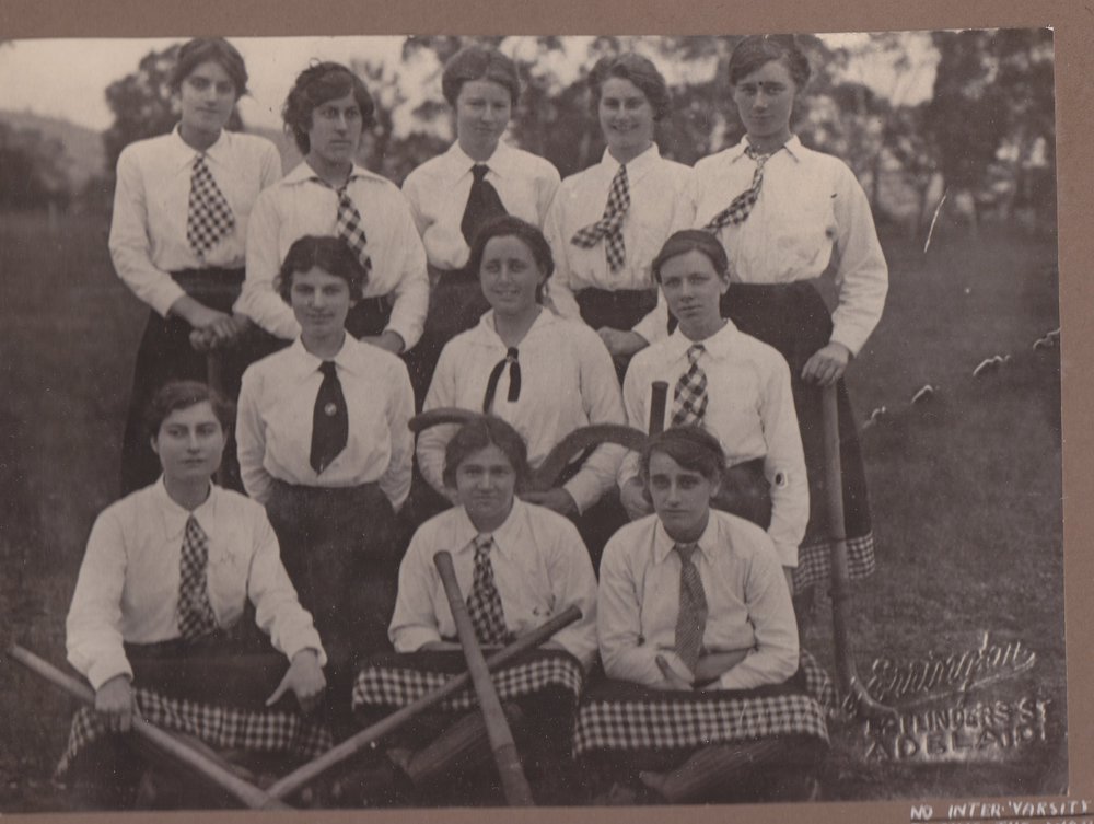 A Grade Women's Hockey Team, 1915