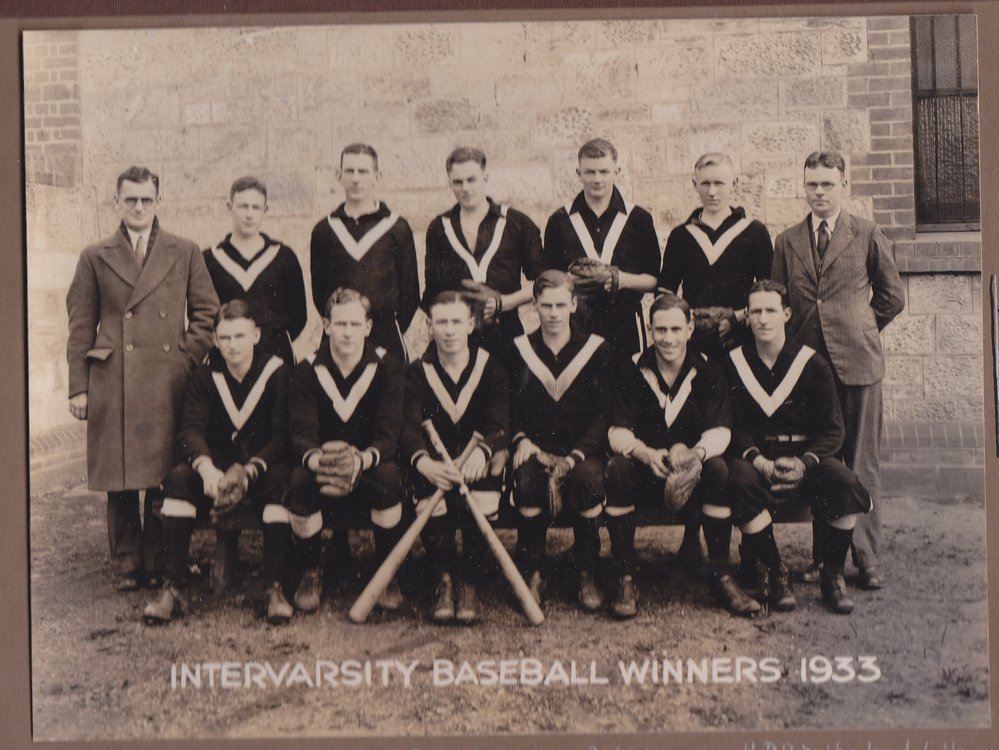 Intervarsity Baseball Team, 1933
