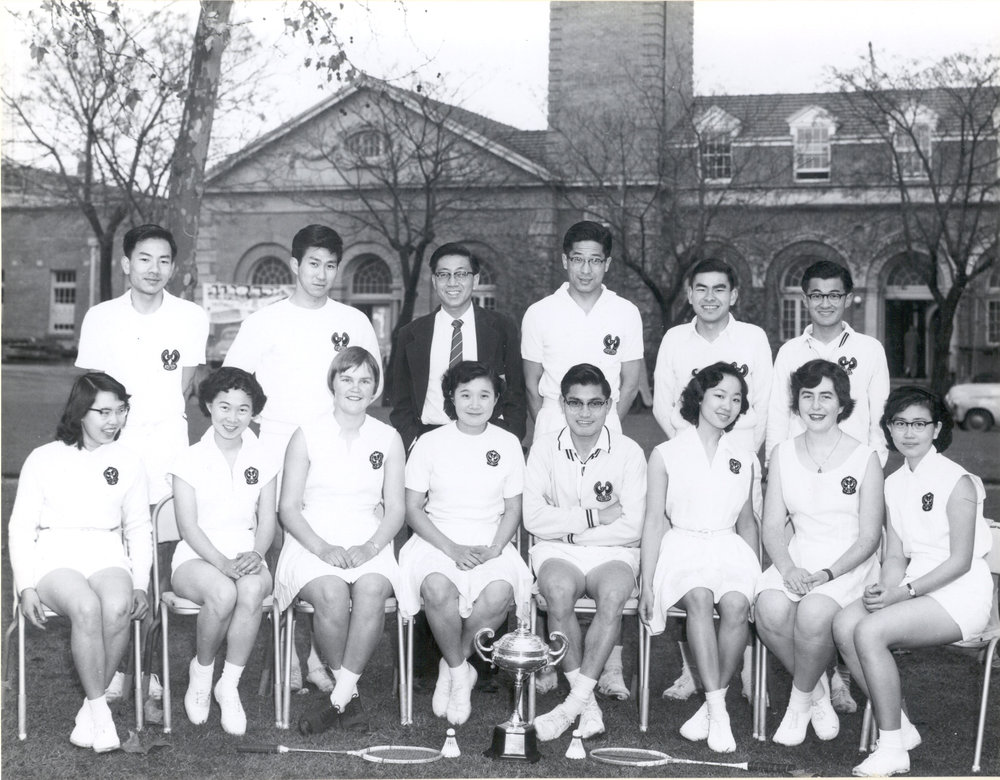 Intervarsity Badminton Team, 1958