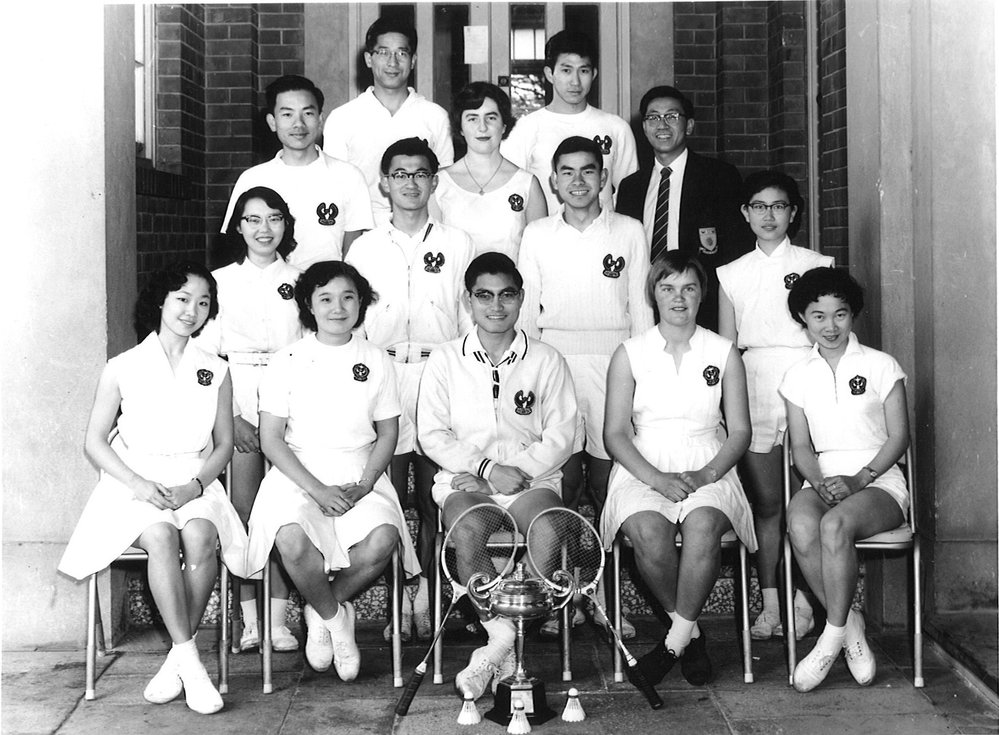 Intervarsity Badminton Team, 1958