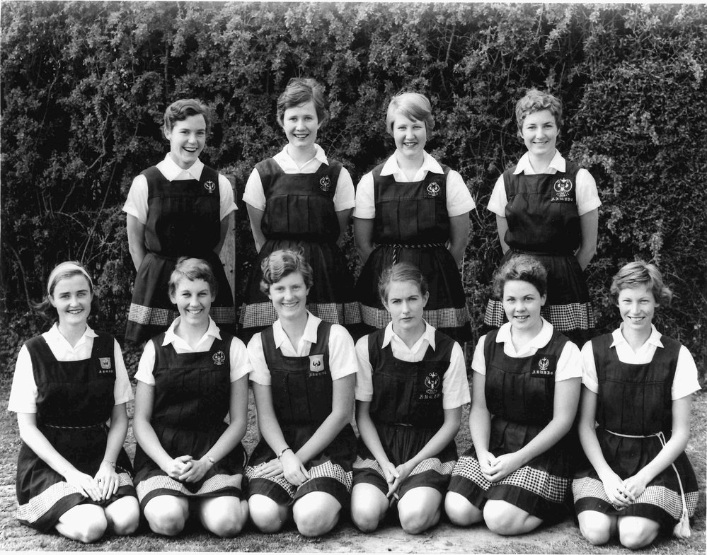 Netball Team, 1957
