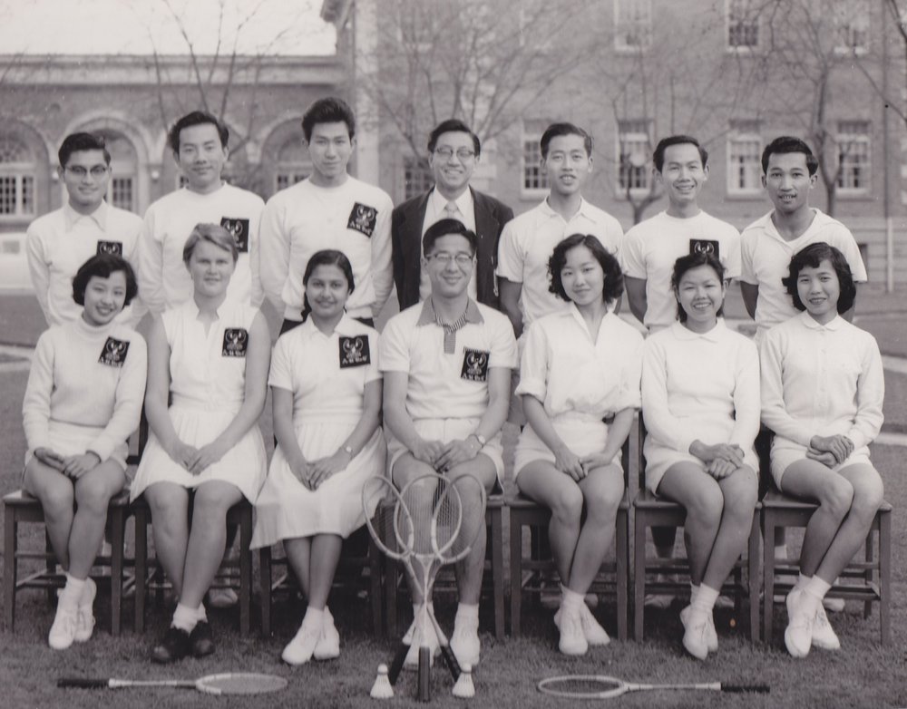 Badminton Team, 1957