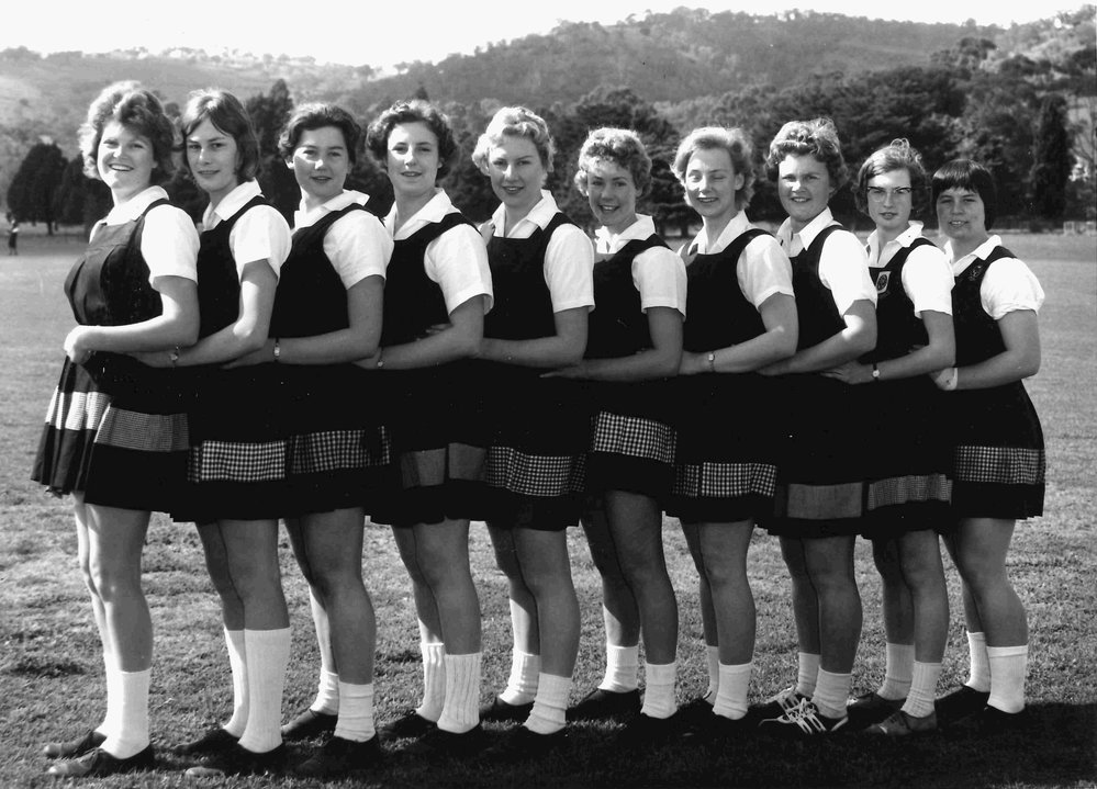 Intervarsity Women's Basketball Team, 1955