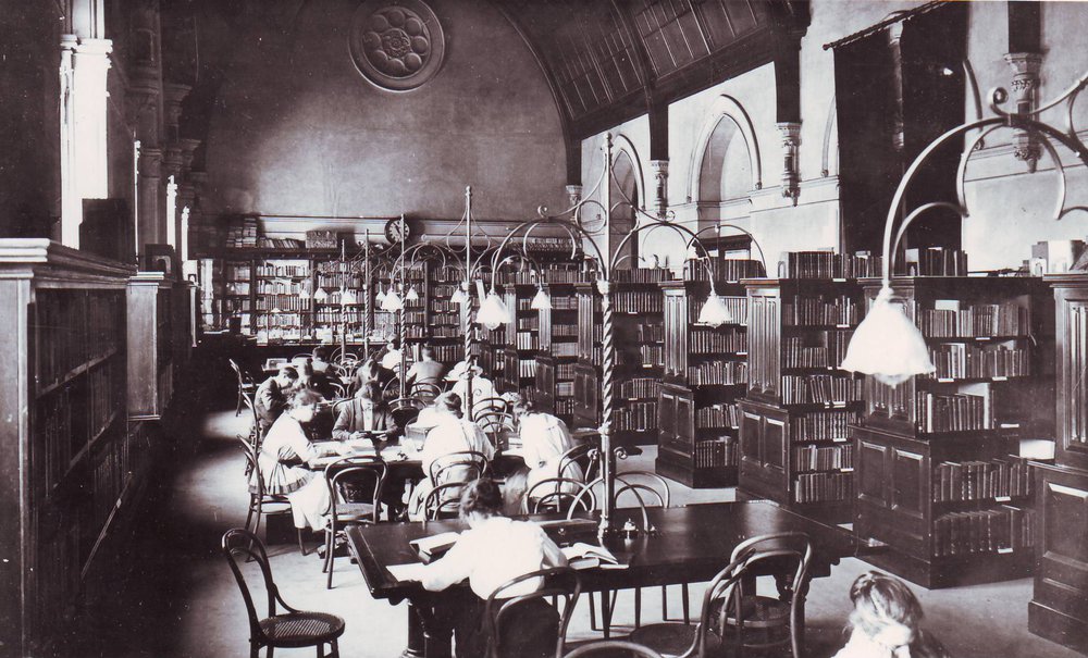 Library, c1906