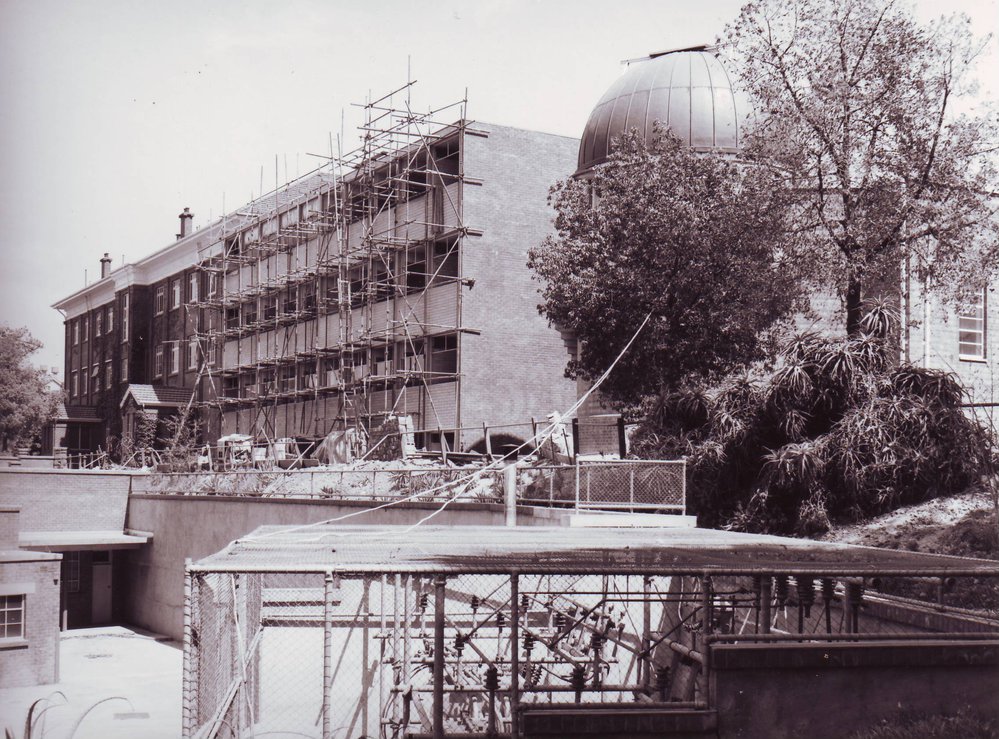 Bragg Building Construction, 1962