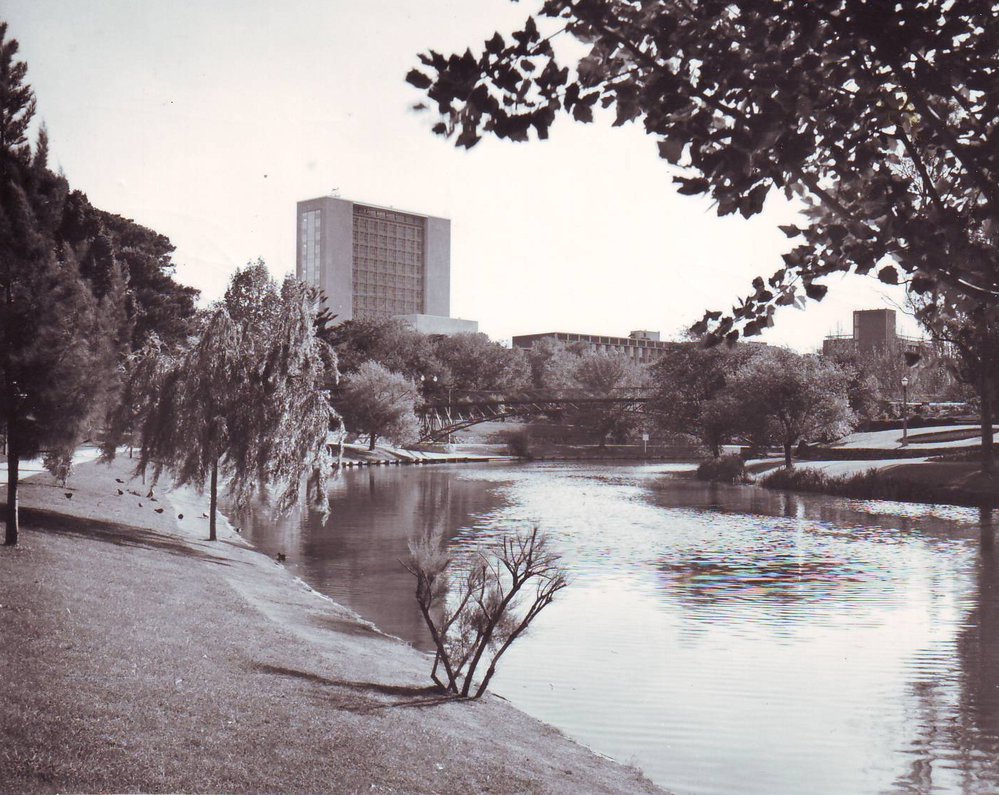 University Footbridge, c1970