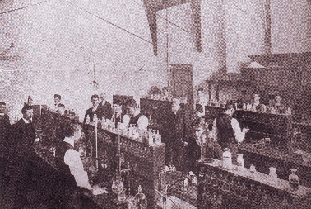 Chemistry Laboratory, c1900s