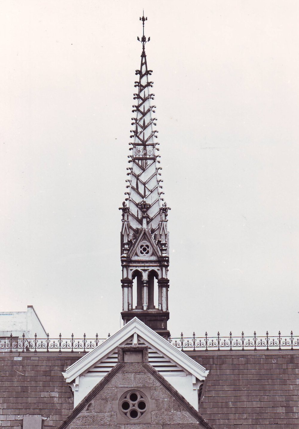 Mitchell Building Spire, c1980