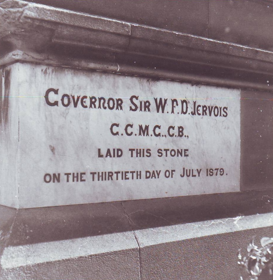 Mitchell Building Foundation Stone, c1974