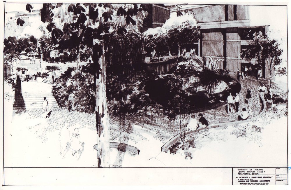 Wills Court Architectural Plan, c1973