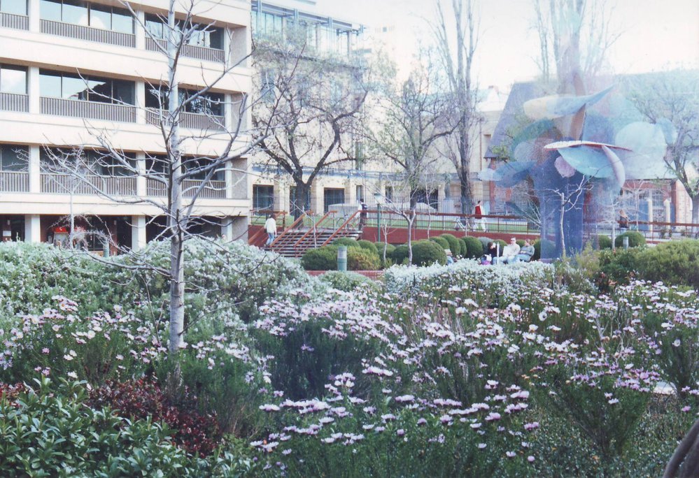 Hughes Plaza, c2002