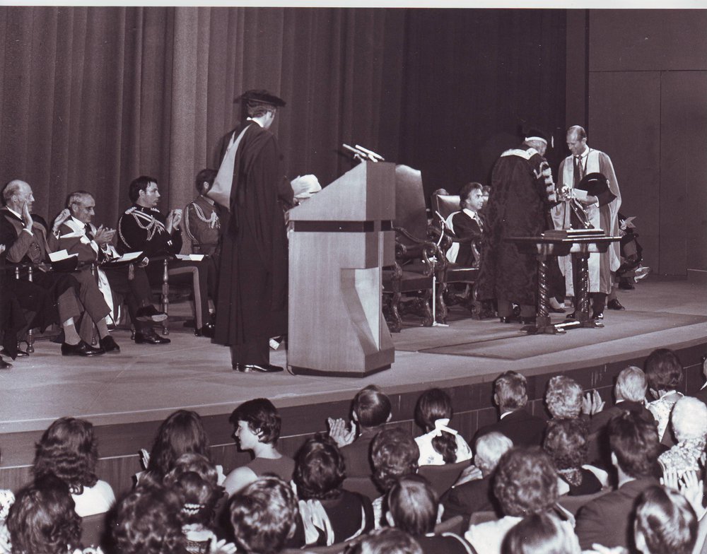 Presentation Ceremony of Doctor of Science Degree to Prince Philip, 1974