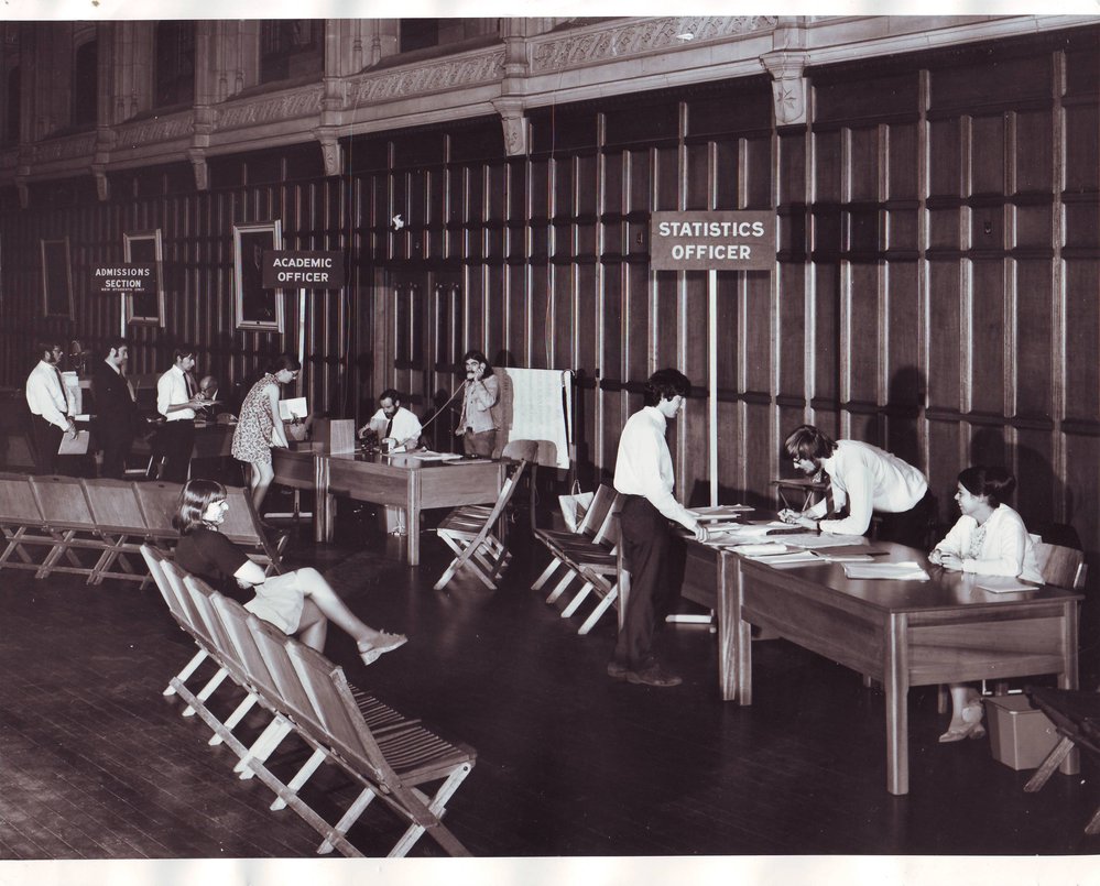 Enrolment Week, 1972