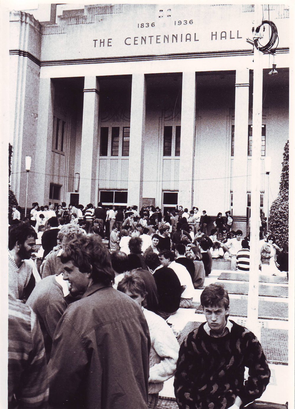 Examinations, Centennial Hall, 1983