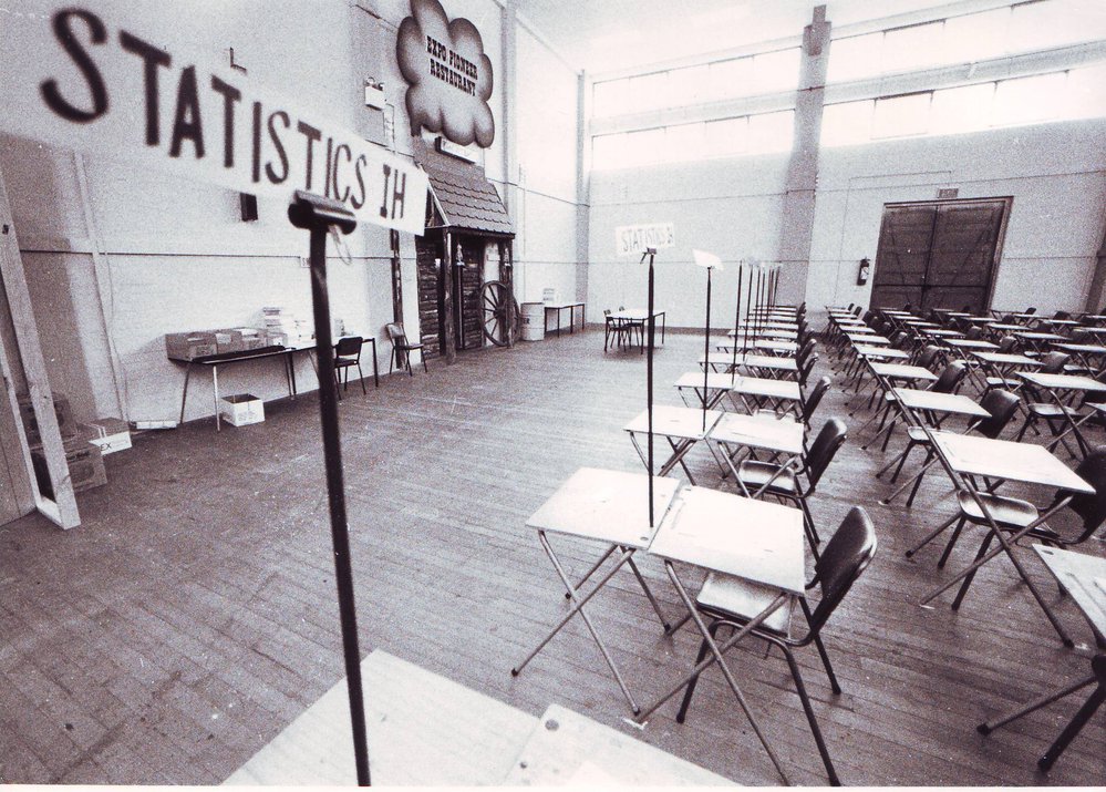 Examinations, Centennial Hall, 1983