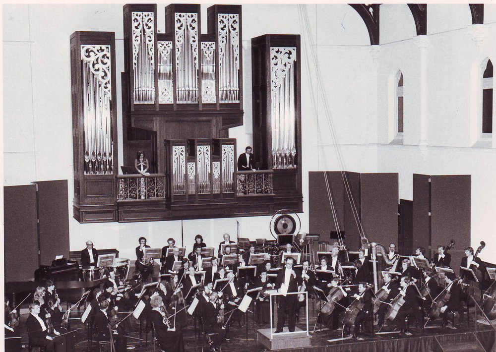 Orchestra in Elder Hall, 1979