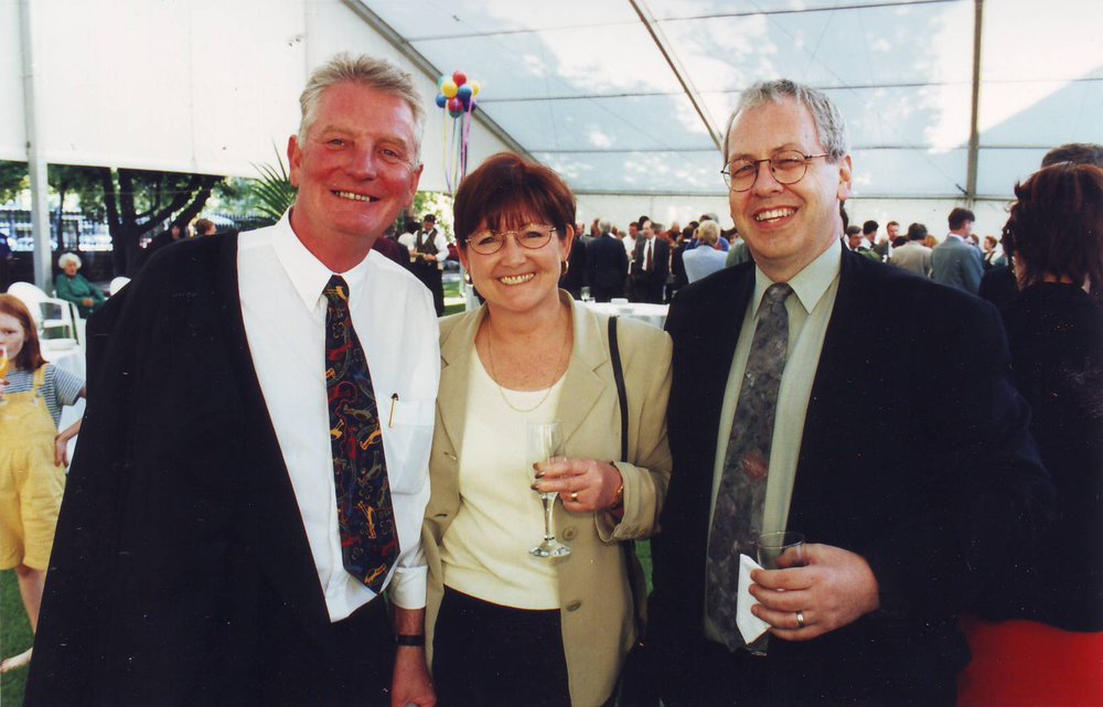 Professor Cliff Walsh, Ms Liz Pryzibilla, Mr John Pryzibilla, 2001