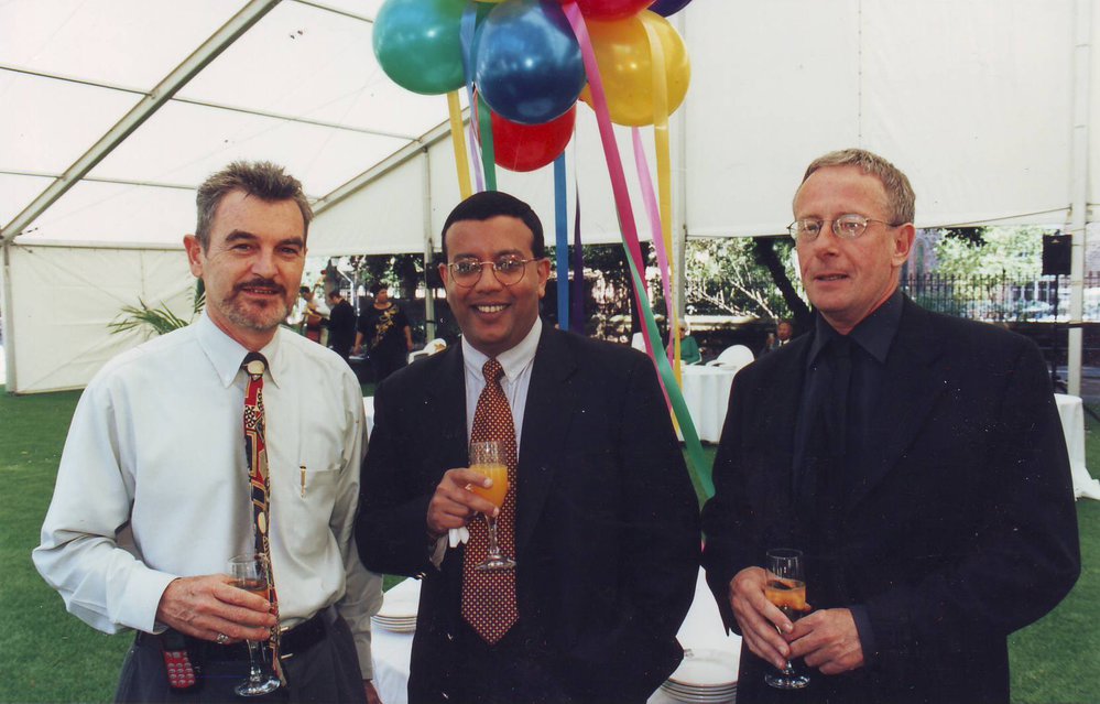 Dennis Murray, Jay Jayatilaka, Geoff Dillon, 2001