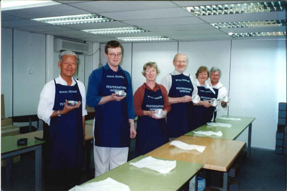 Royal Selangor Pewtersmith Workshop, Malaysia, 2003