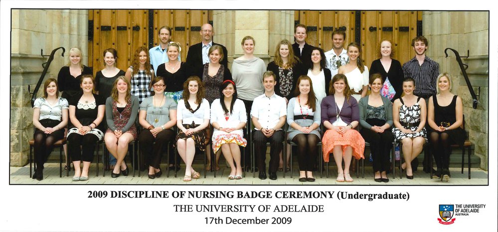Discipline of Nursing Undergraduate Badge Ceremony, 2009