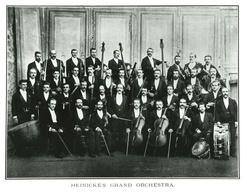 Heinicke's Grand Orchestra, c1893