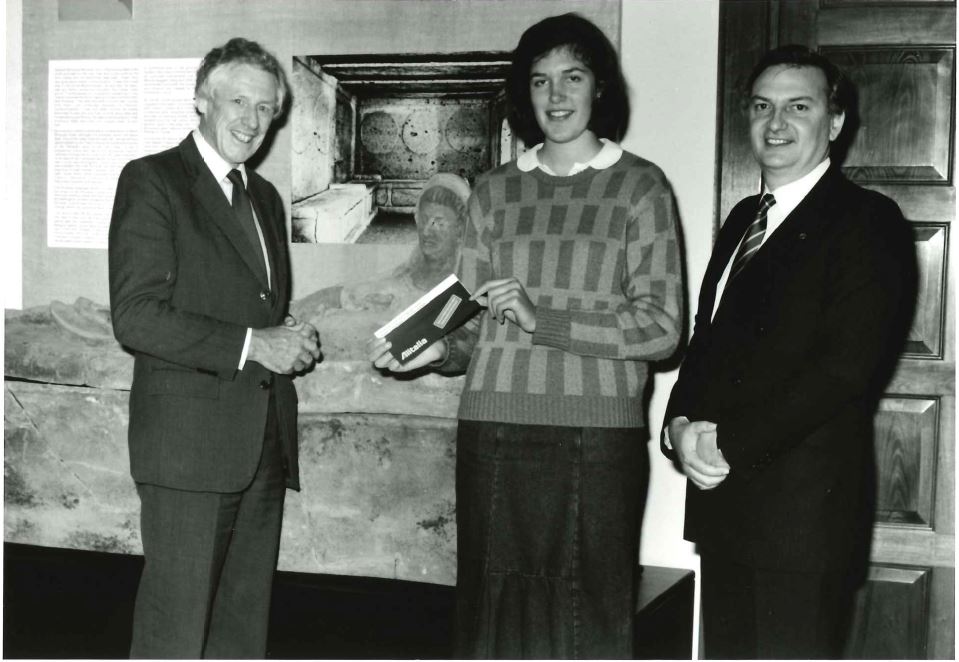 Vice-Chancellor Donald Richard Stranks, c1982